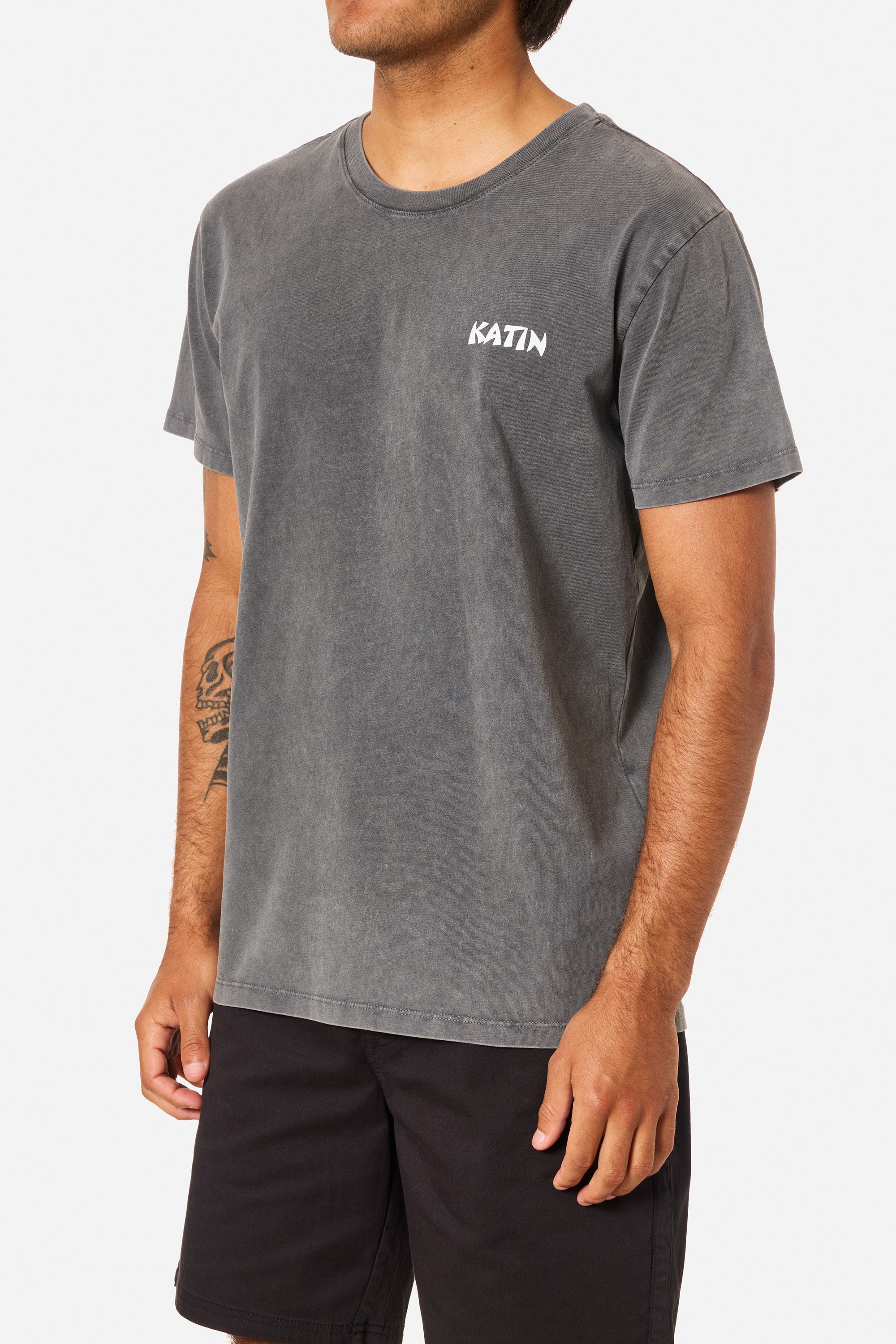 KATIN MERLIN TEE BLACK SAND WASH (BKSW) M