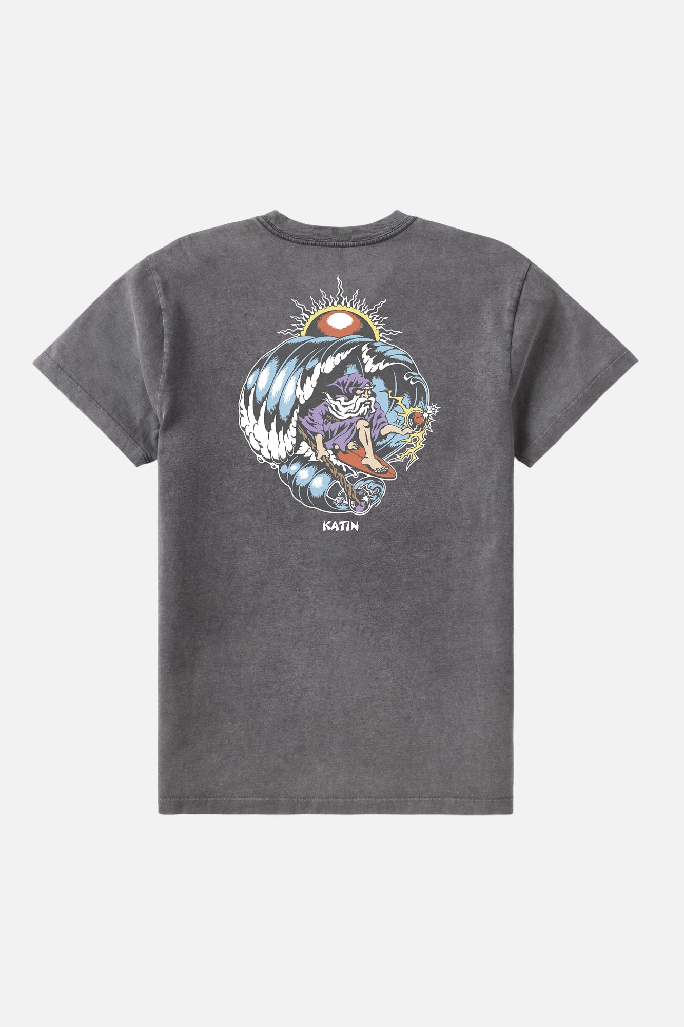 KATIN MERLIN TEE BLACK SAND WASH (BKSW) L