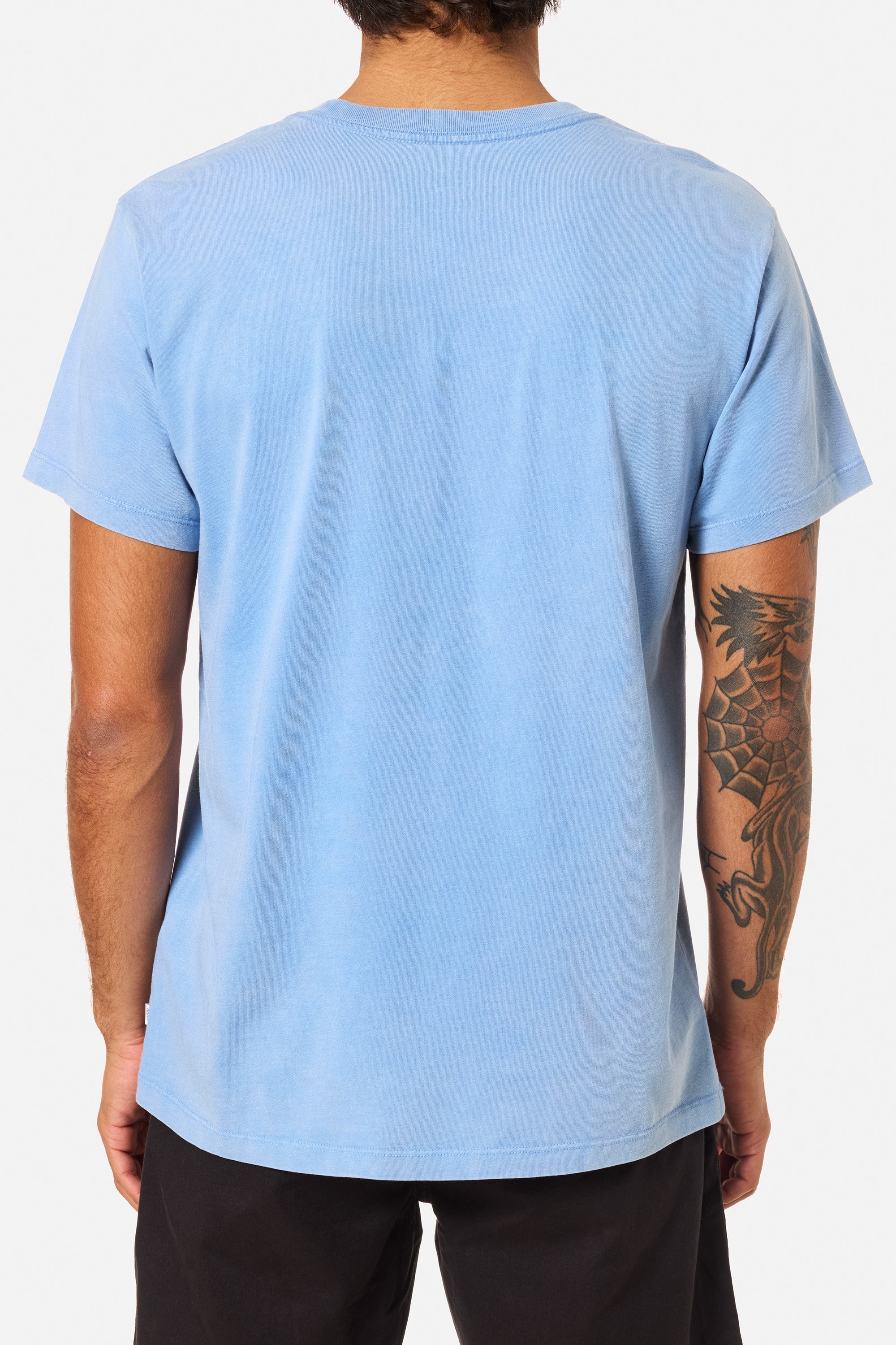 KATIN K-PALM EMB TEE BAY BLUE SAND WASH (BBSW) M
