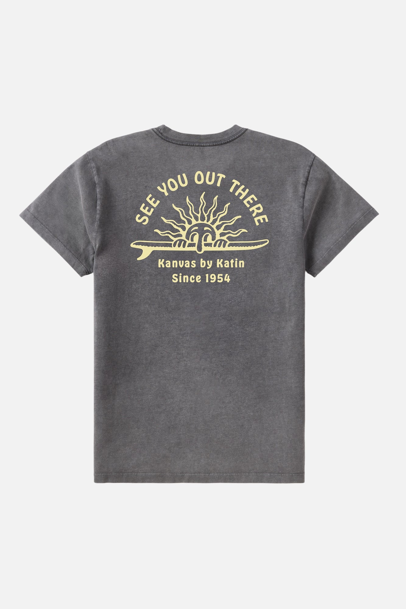 KATIN BOYS SUNNY TEE BLACK SAND WASH (BKSW) M