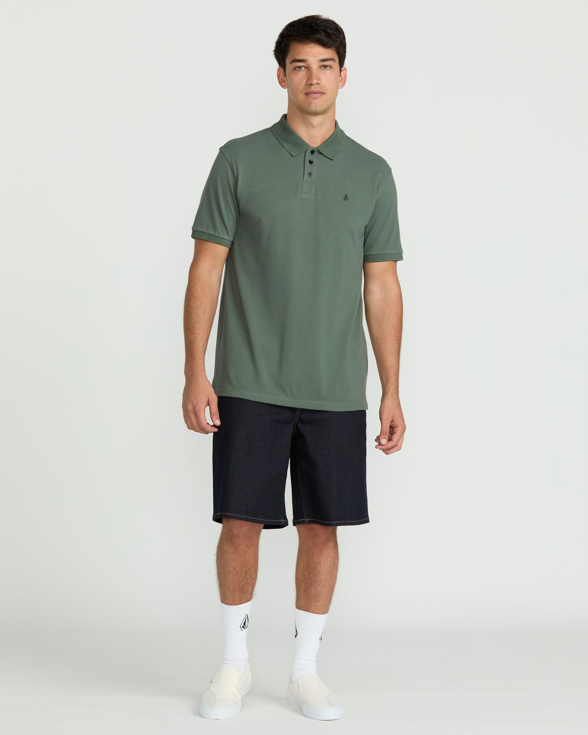VOLCOM SITESTONE POLO SS LTO L