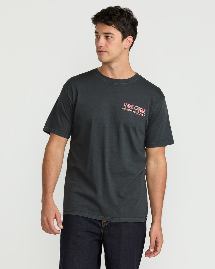 VOLCOM NEVER ENDS SST STH-STEALTH L