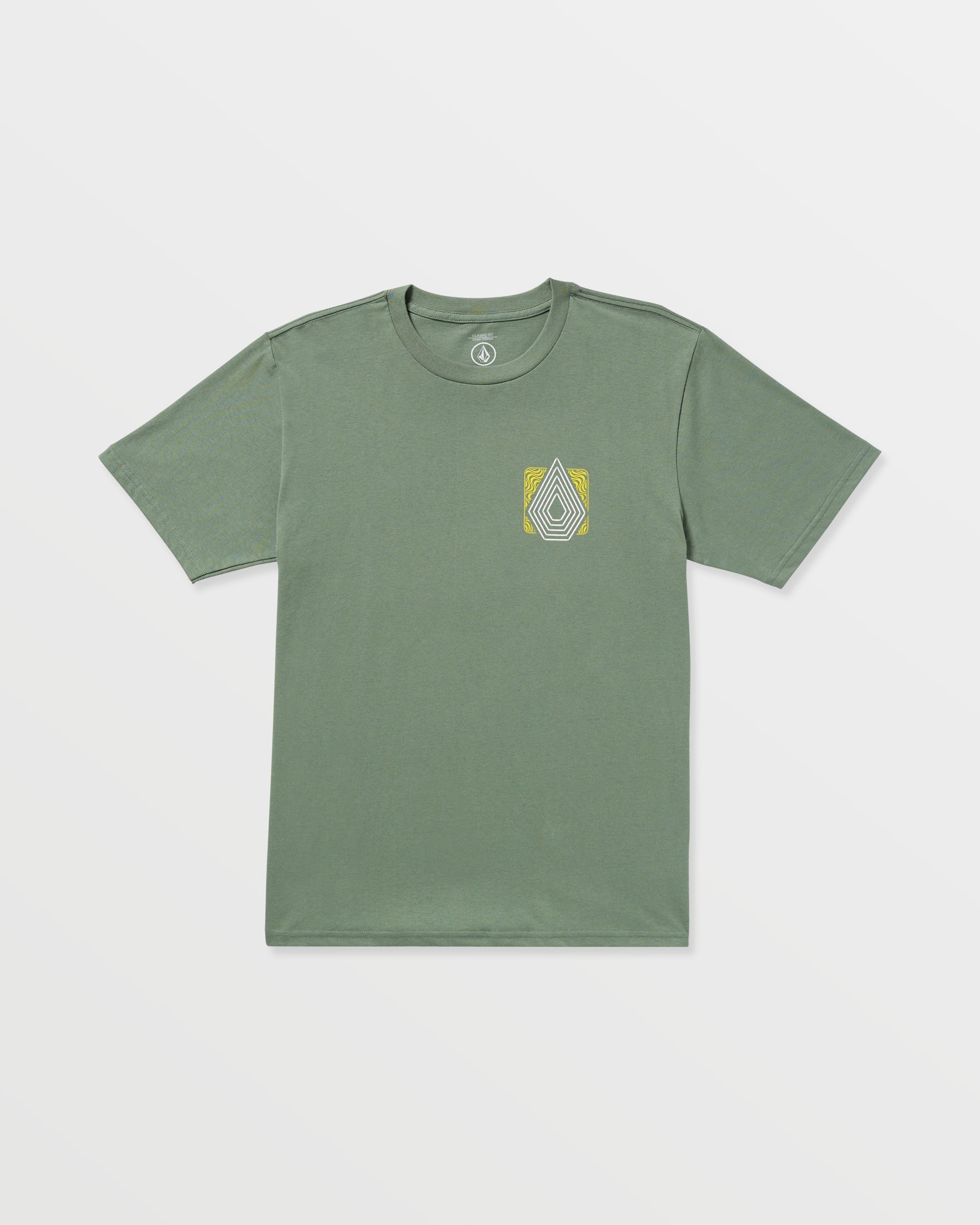 VOLCOM PLATED SST LTO- LIGHT OLIVE S