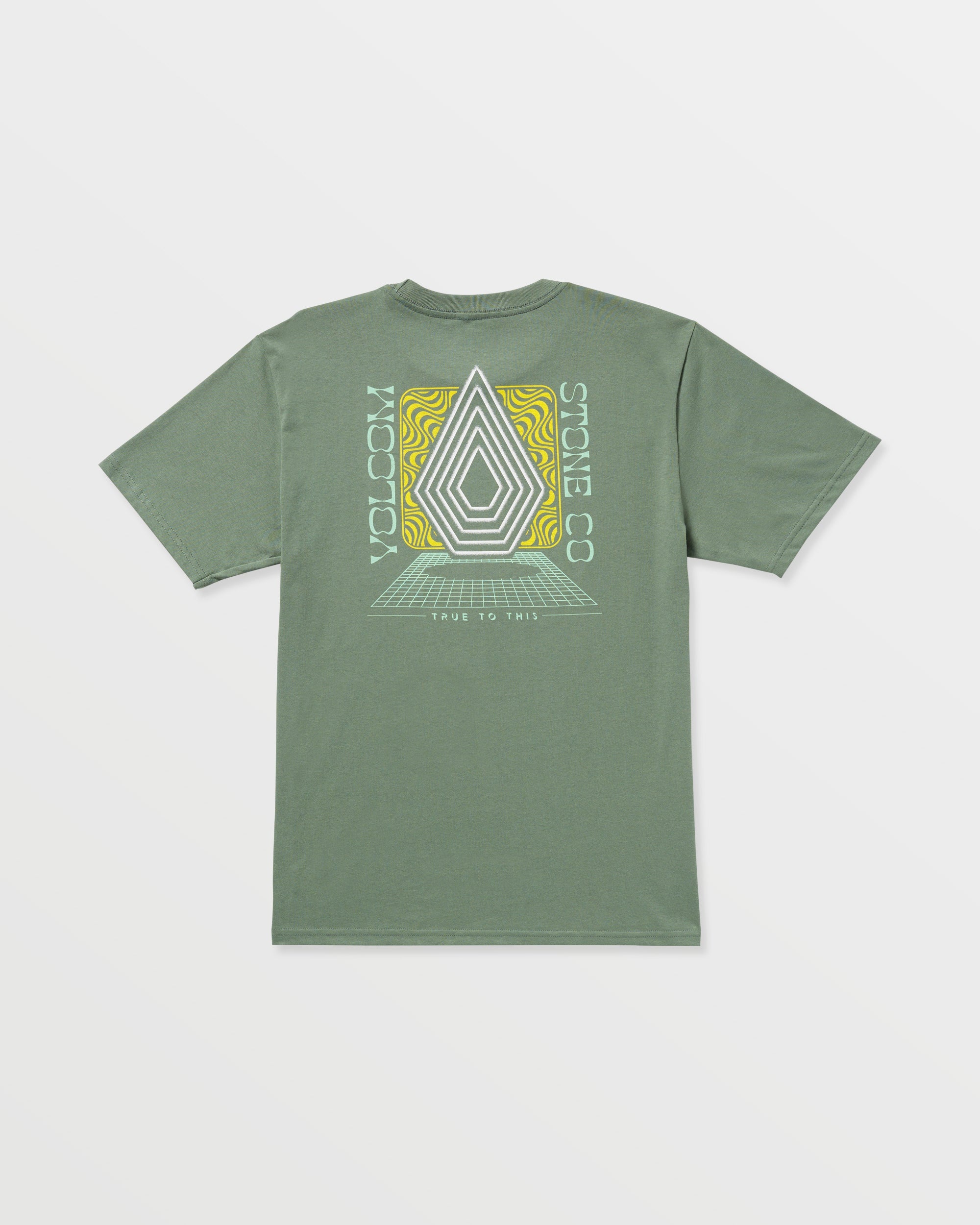 VOLCOM PLATED SST LTO- LIGHT OLIVE XXL