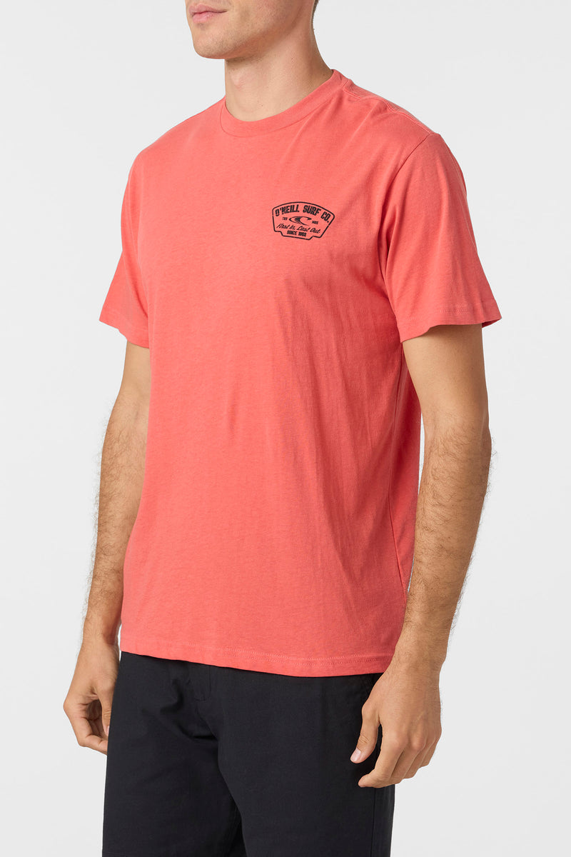 O'NEILL RESPECT SS TEE RED2 L