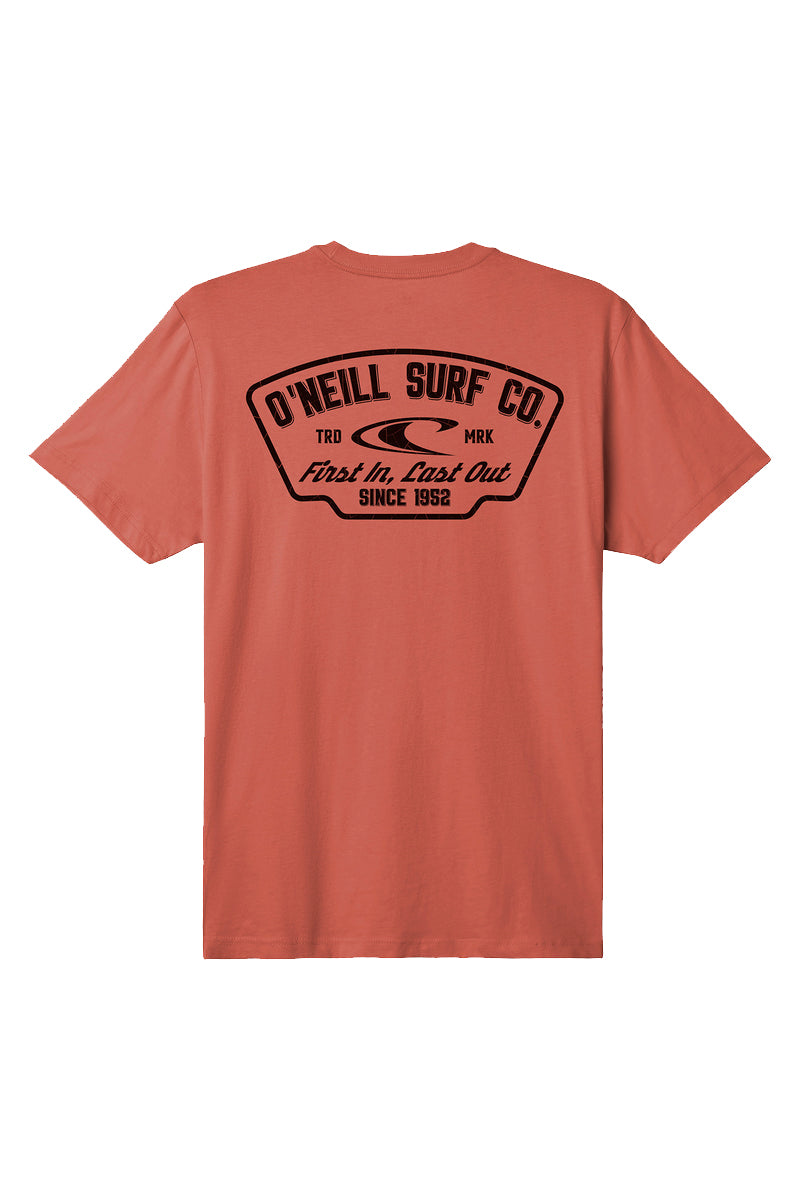 O'NEILL RESPECT SS TEE RED2 XL
