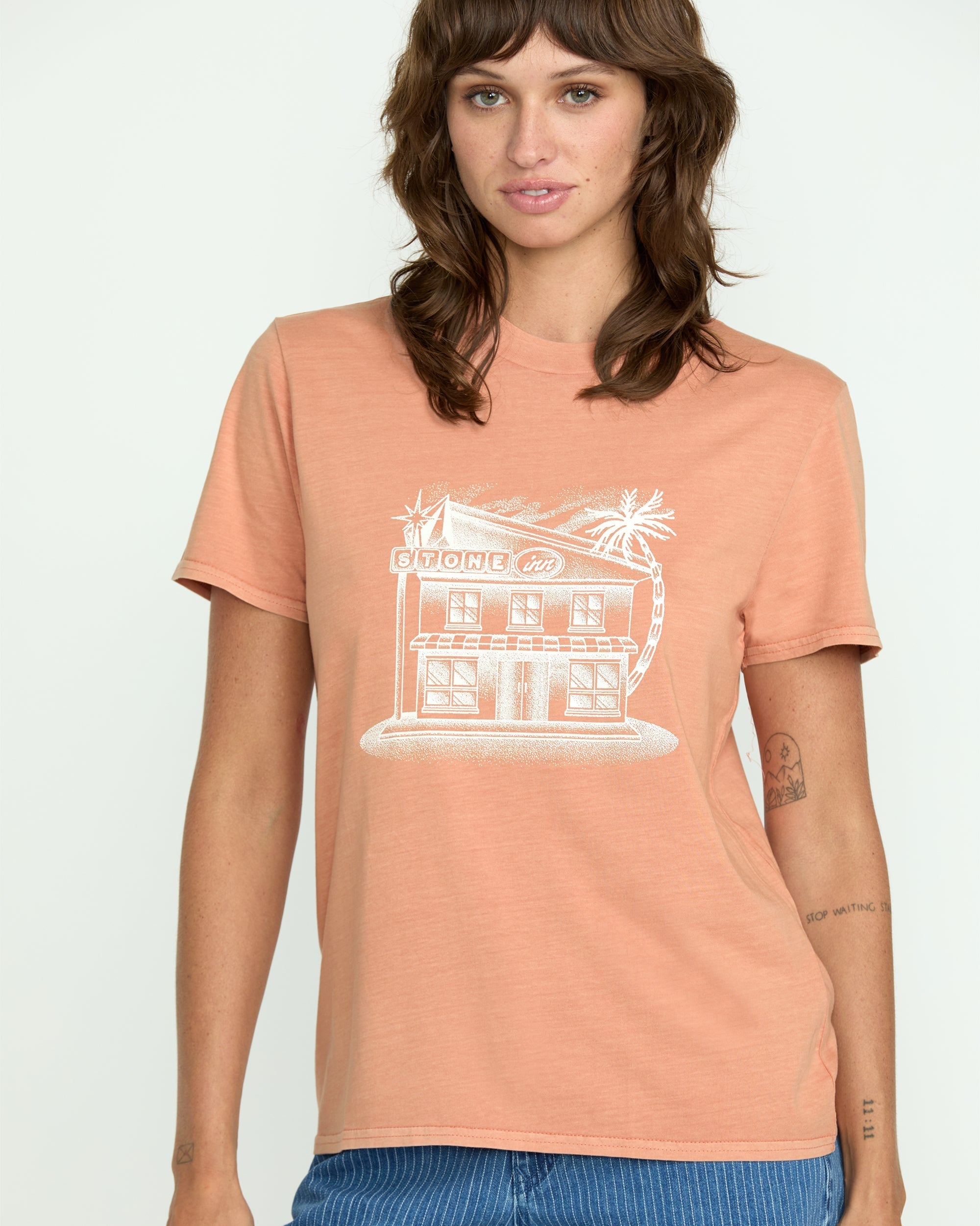 VOLCOM LOCK IT UP TEE SND-SANDSTONE XS