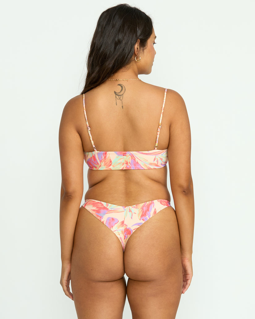 Billabong Tropic Wave Jaclyn Crop Bikini Top MUL XS