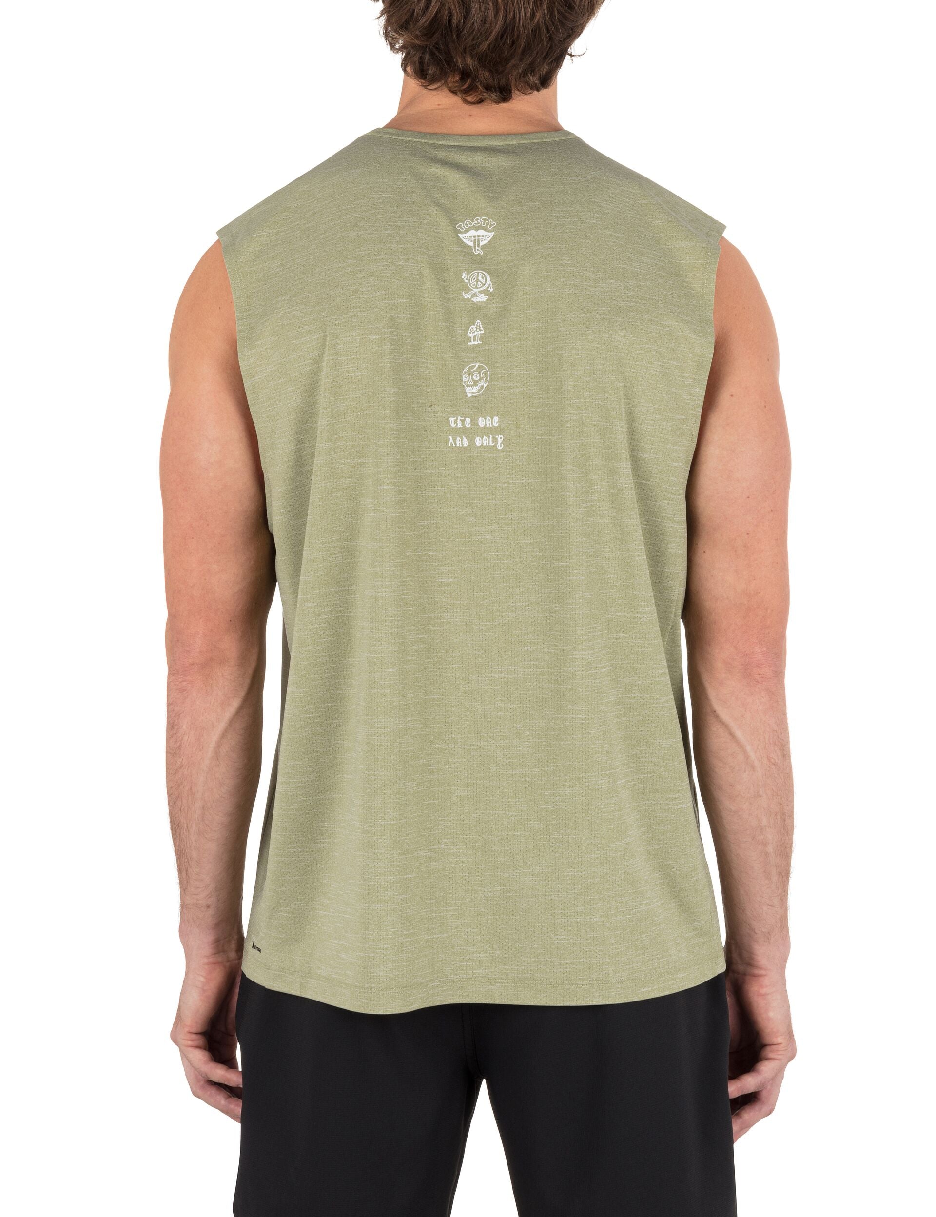 Hurley Dri Outback Muscle Tank CactusRoot M
