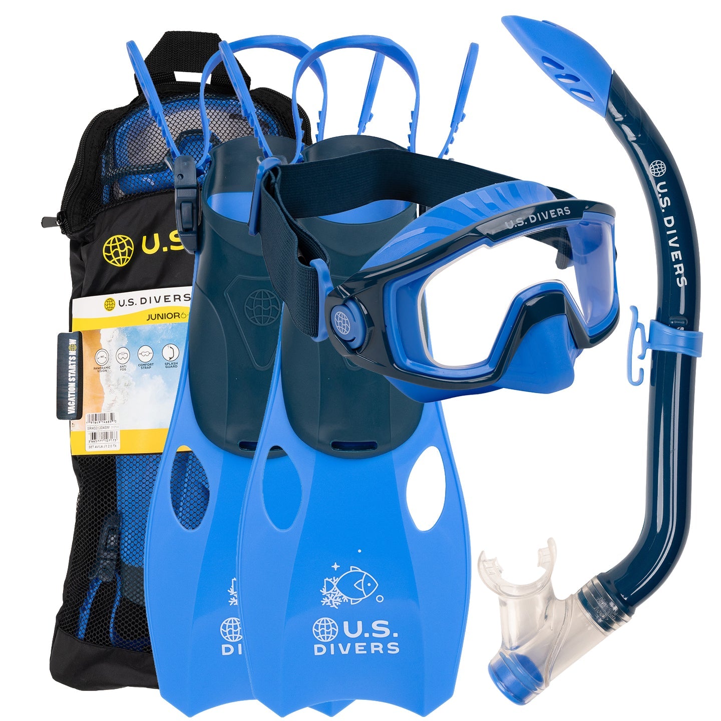 US Divers Avila JR 2.0 Set BlueNavy L/XL