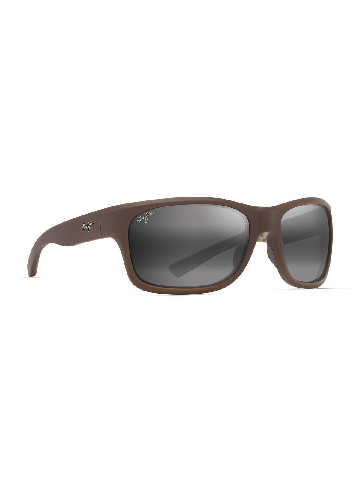 Maui Jim Anu Nui Polarized Sunglasses MatteBrownw/browncamo Grey