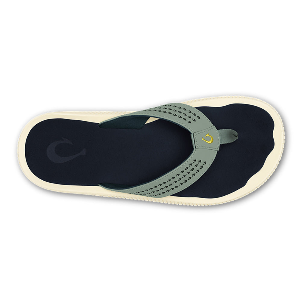 Olukai Ulele Mens Sandal SNDE-Seagreen-Trench Blue 8