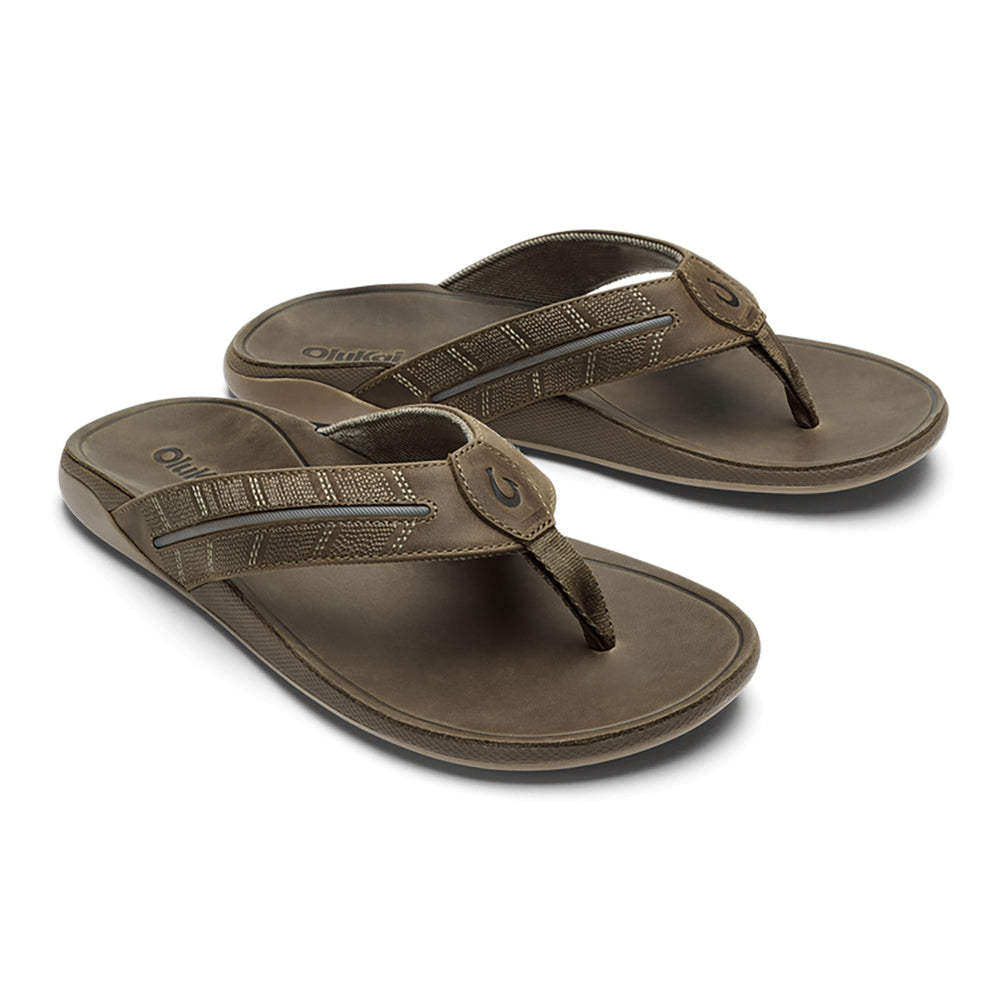 Olukai Tuahine Palm Mens Sandal 1313-Mustang-Mustang 12