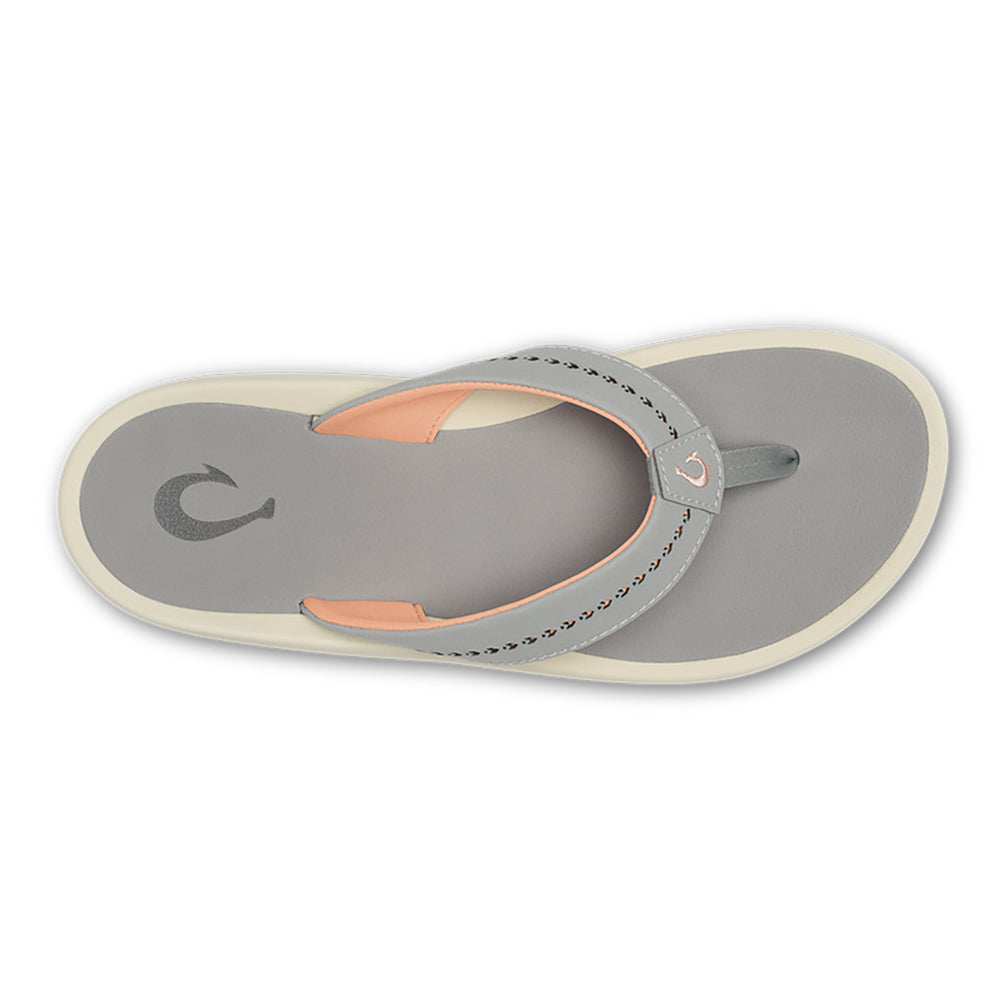 Olukai Ulele Womens Sandal AUAU-Ash-Ash 11