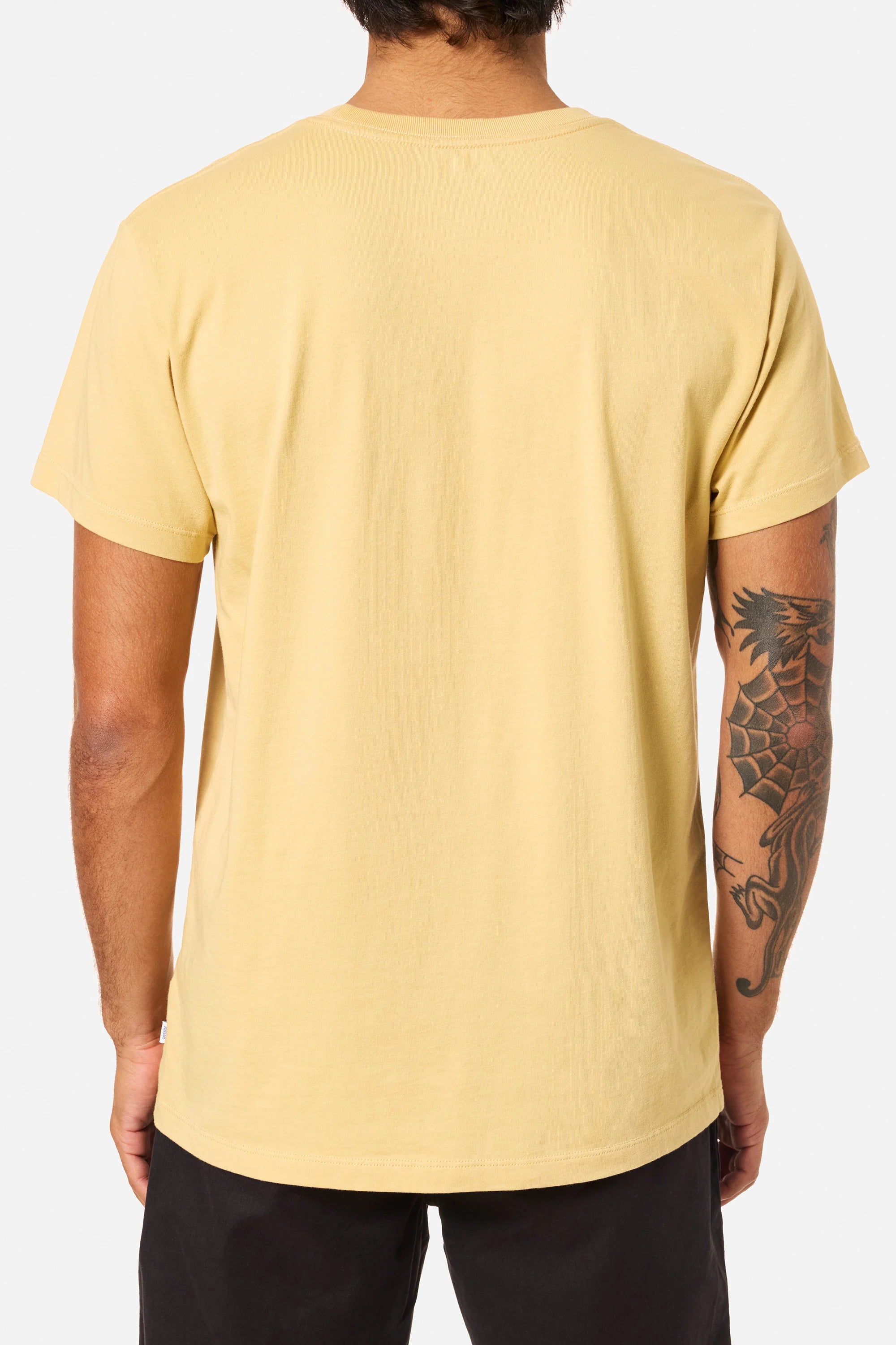 KATIN K-PALM EMB TEE BUSW-BUTTER SAND WASH M