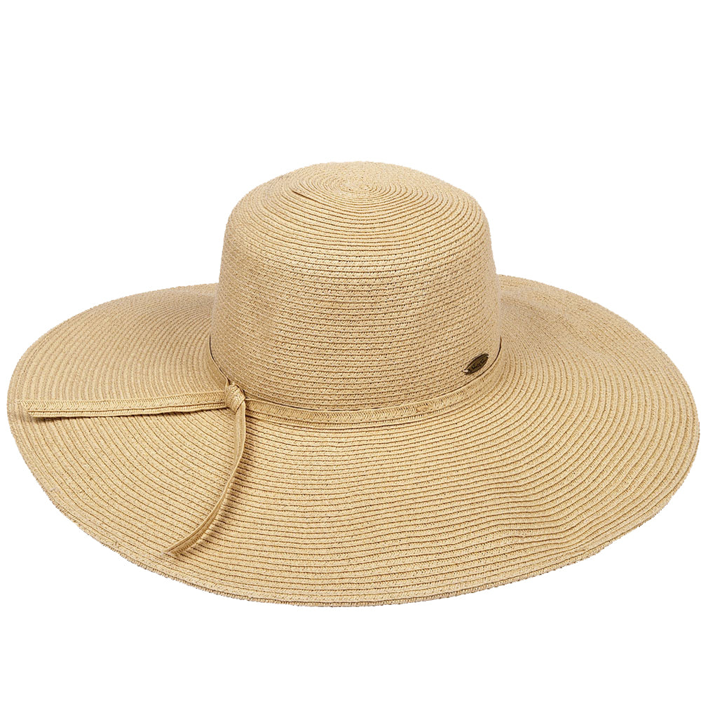 Sun n Sand Paperbraid Floppy Tan Brim 5"