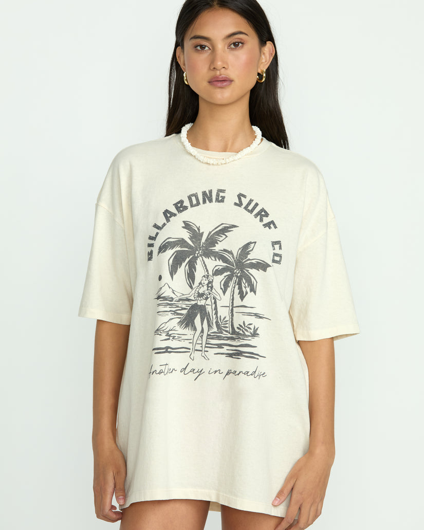 BILLABONG THIS IS TROPICAL SS TEE WCP-WHITE CAP S