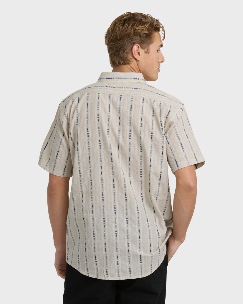 BILLABONG ALL DAY JACQUARD SS WOVEN STN-STONE S