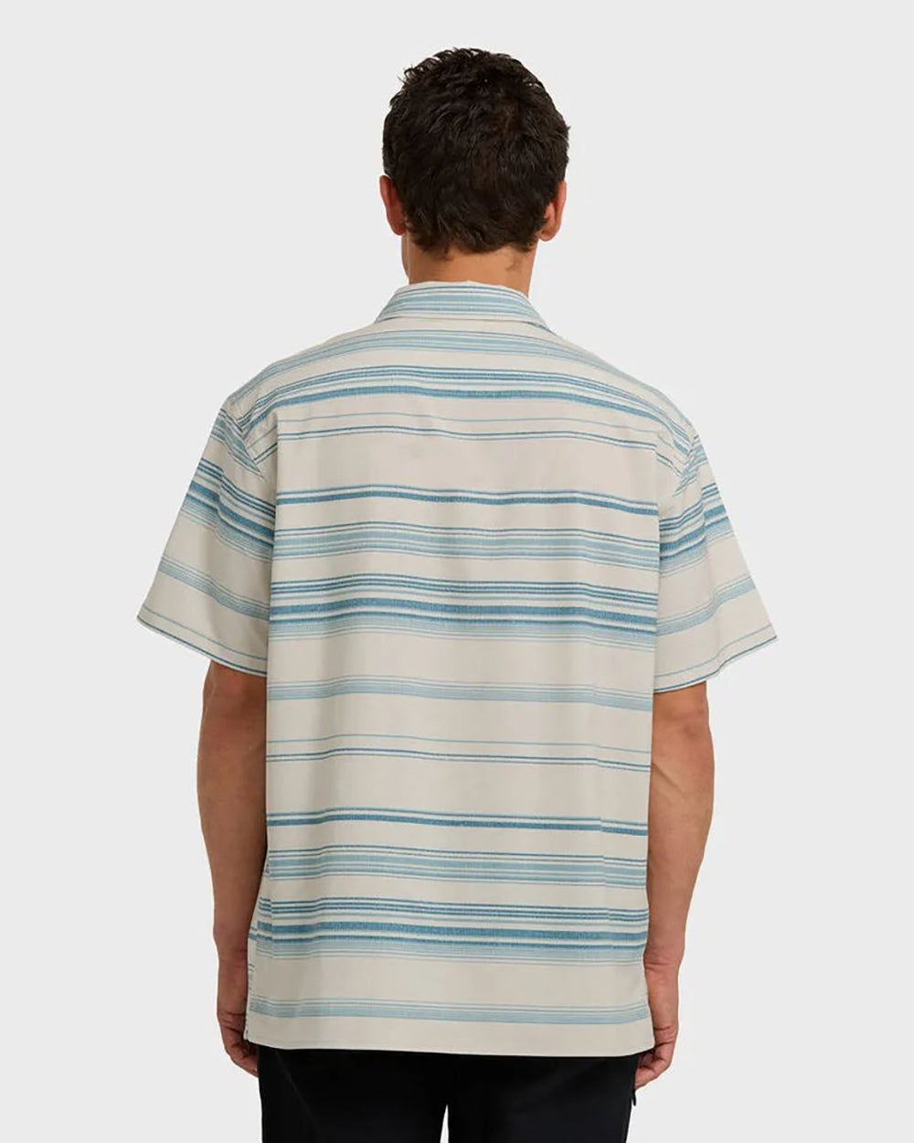 Billabong All Day Stripe SS Woven DYB-DRY BLUE WASH S