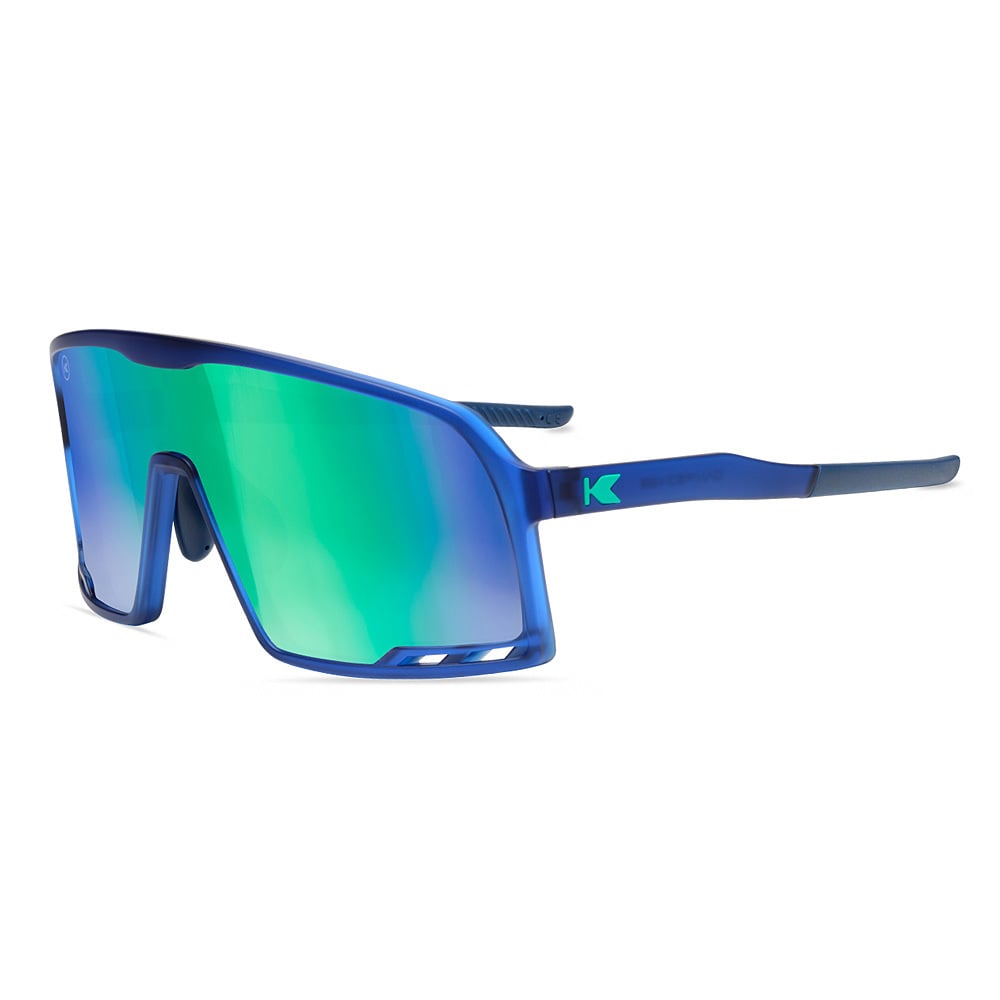 Knockaround Campeones Polarized Sunglasses RubberizedNavy/Mint