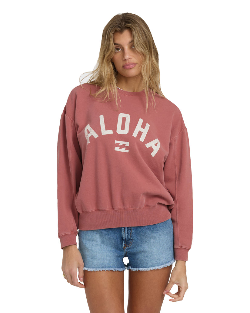 BILLABONG MONO ALOHA KENDAL CREW DKC-DARK CHINO L