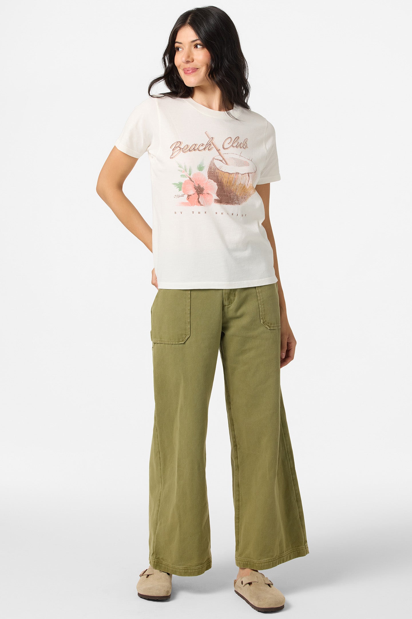 O'NEILL COCONUT SEASIDE TEE WWH-Winter White S