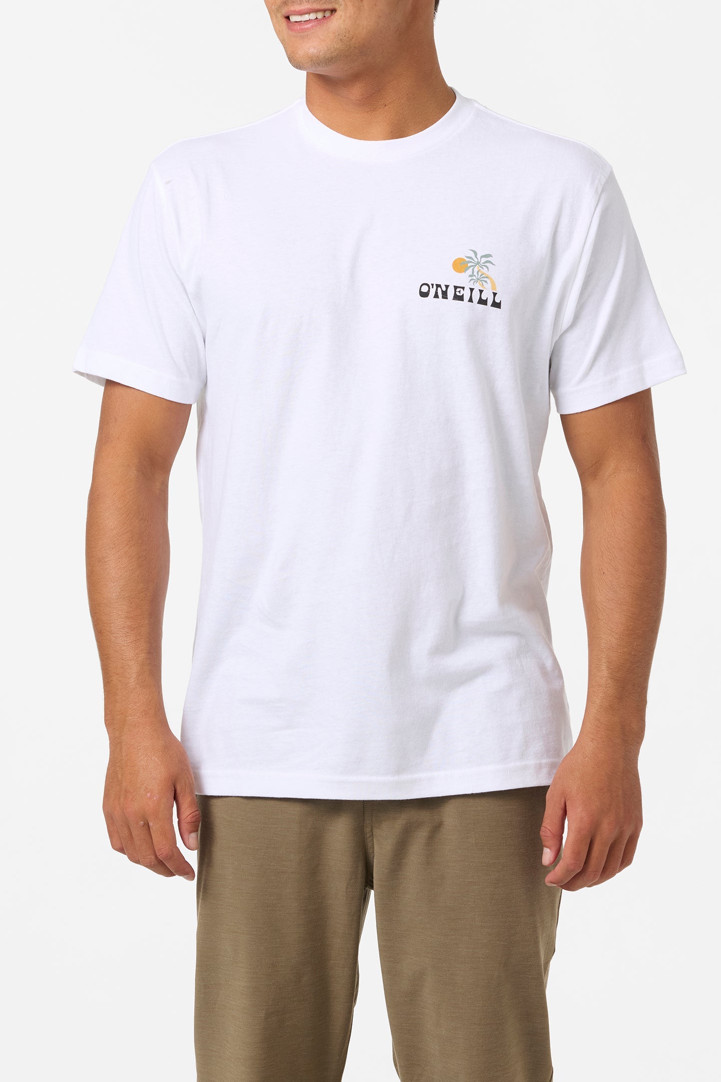 O'NEILL CASTAWAY SS TEE WHT M