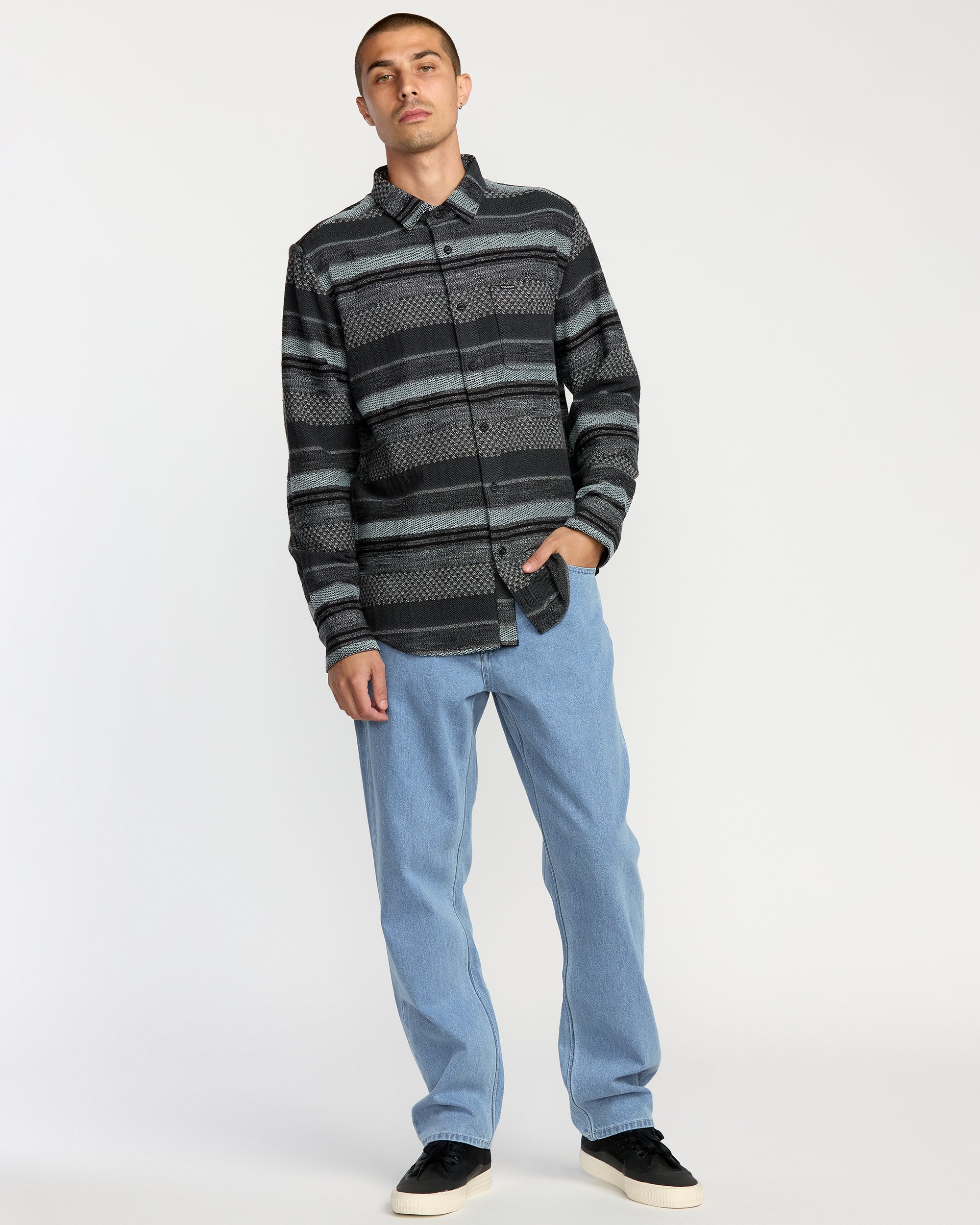 VOLCOM FIVEDOWN DENIM CMP7- CAMPER BLUE 33