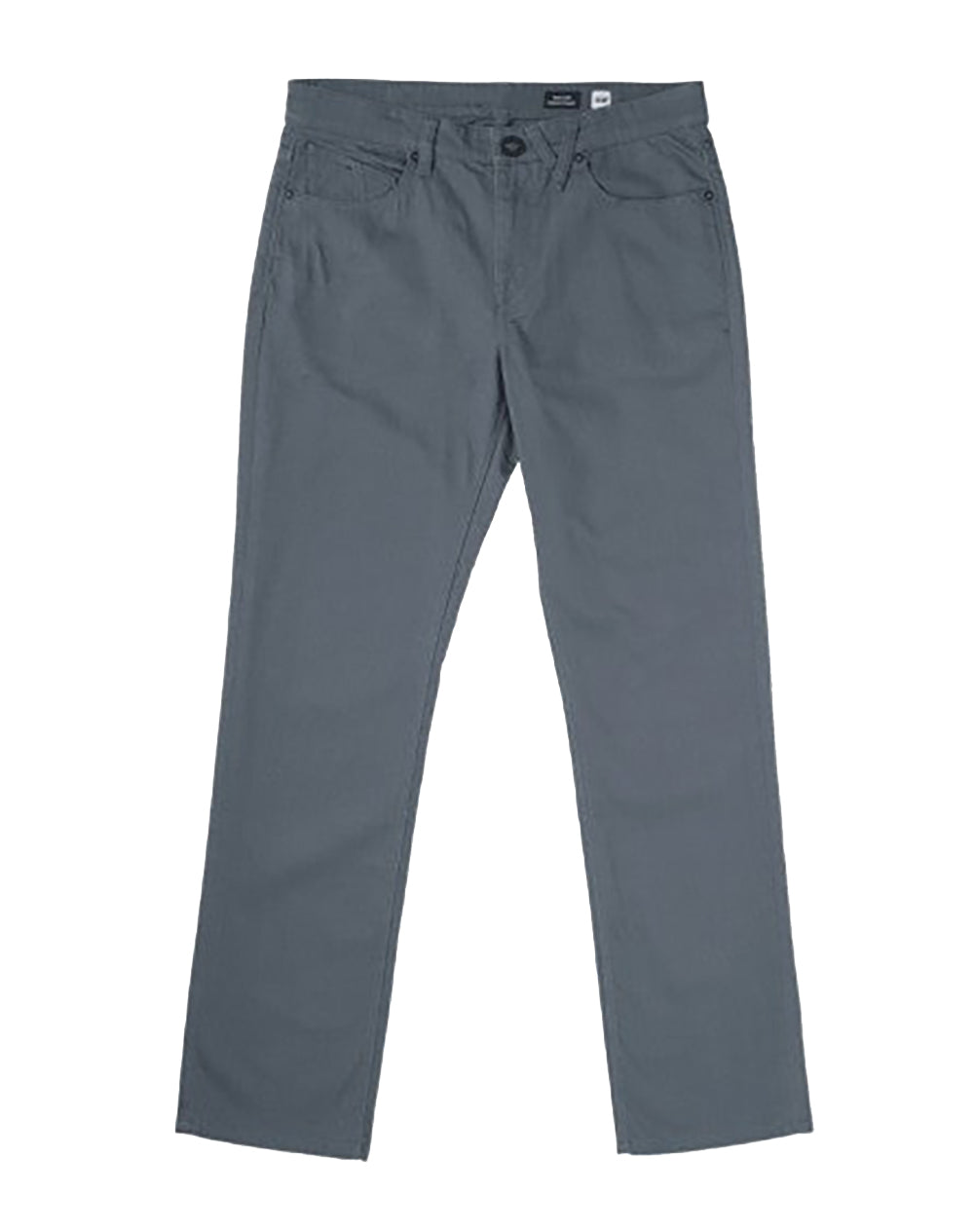 VOLCOM SOLVER 5 POCKET SLUB DST-DARK SLATE 34