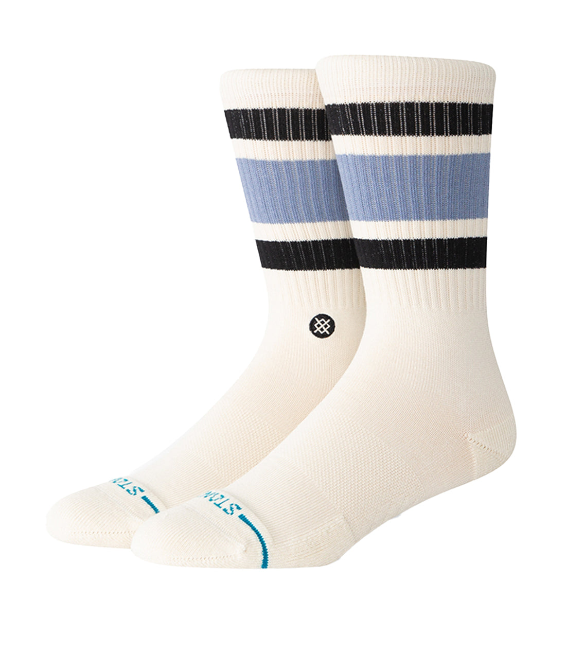 STANCE BOYD ST CREW SOCKS STB-STONEBLUE M