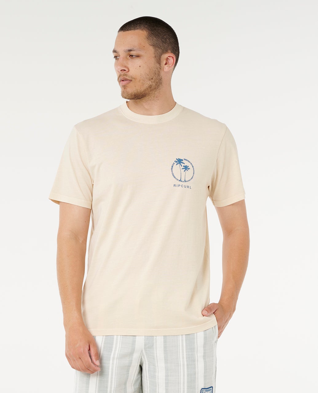 RIP CURL MOD CALI TWO PALMS TEE 8861 XL