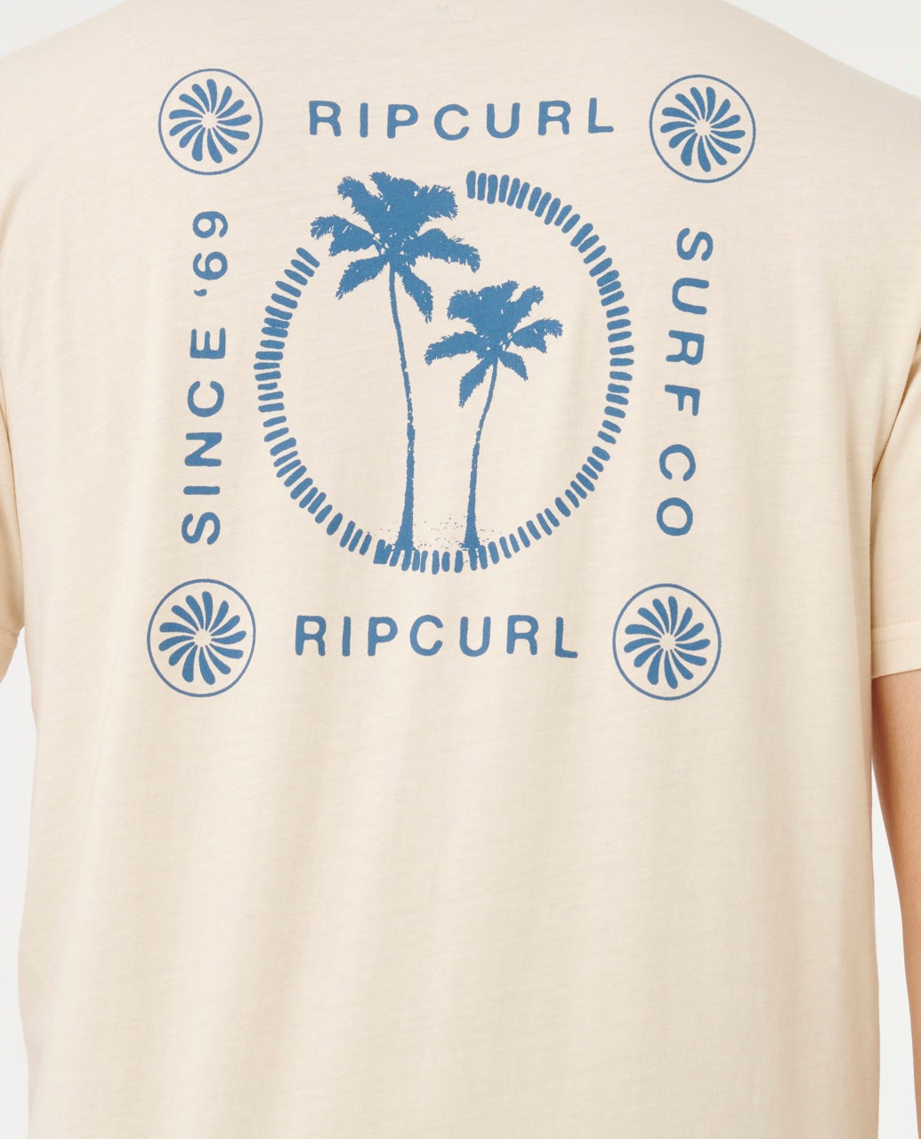 RIP CURL MOD CALI TWO PALMS TEE 8861 XL