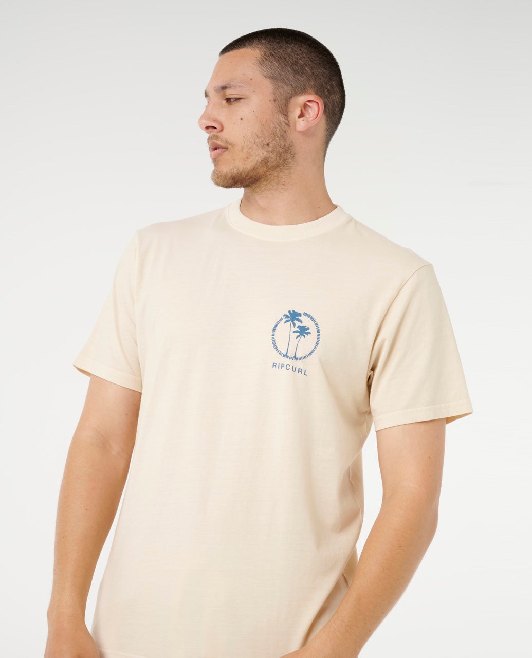 RIP CURL MOD CALI TWO PALMS TEE 8861 S