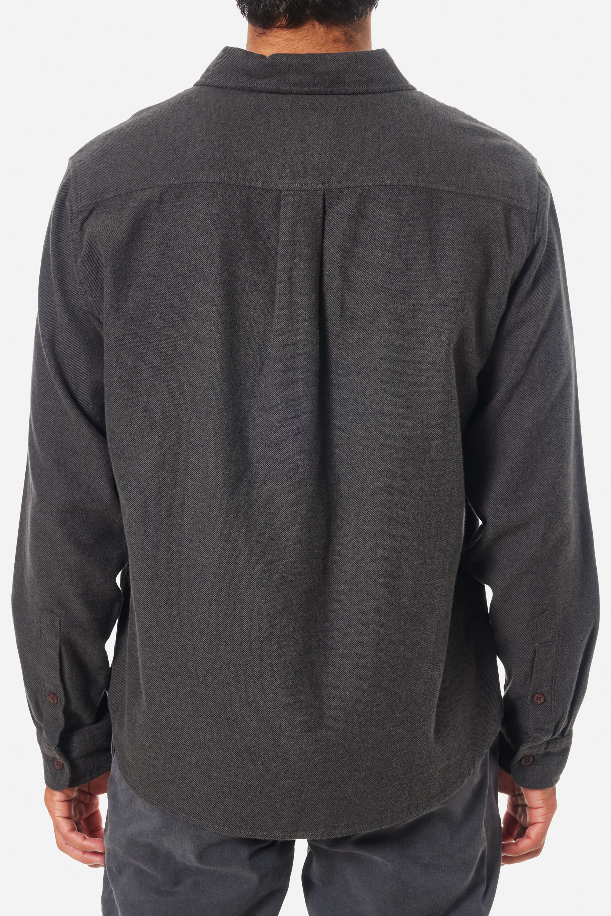 Katin Twiller Flannel Shirt BLACK WASH (BKWSH) XL