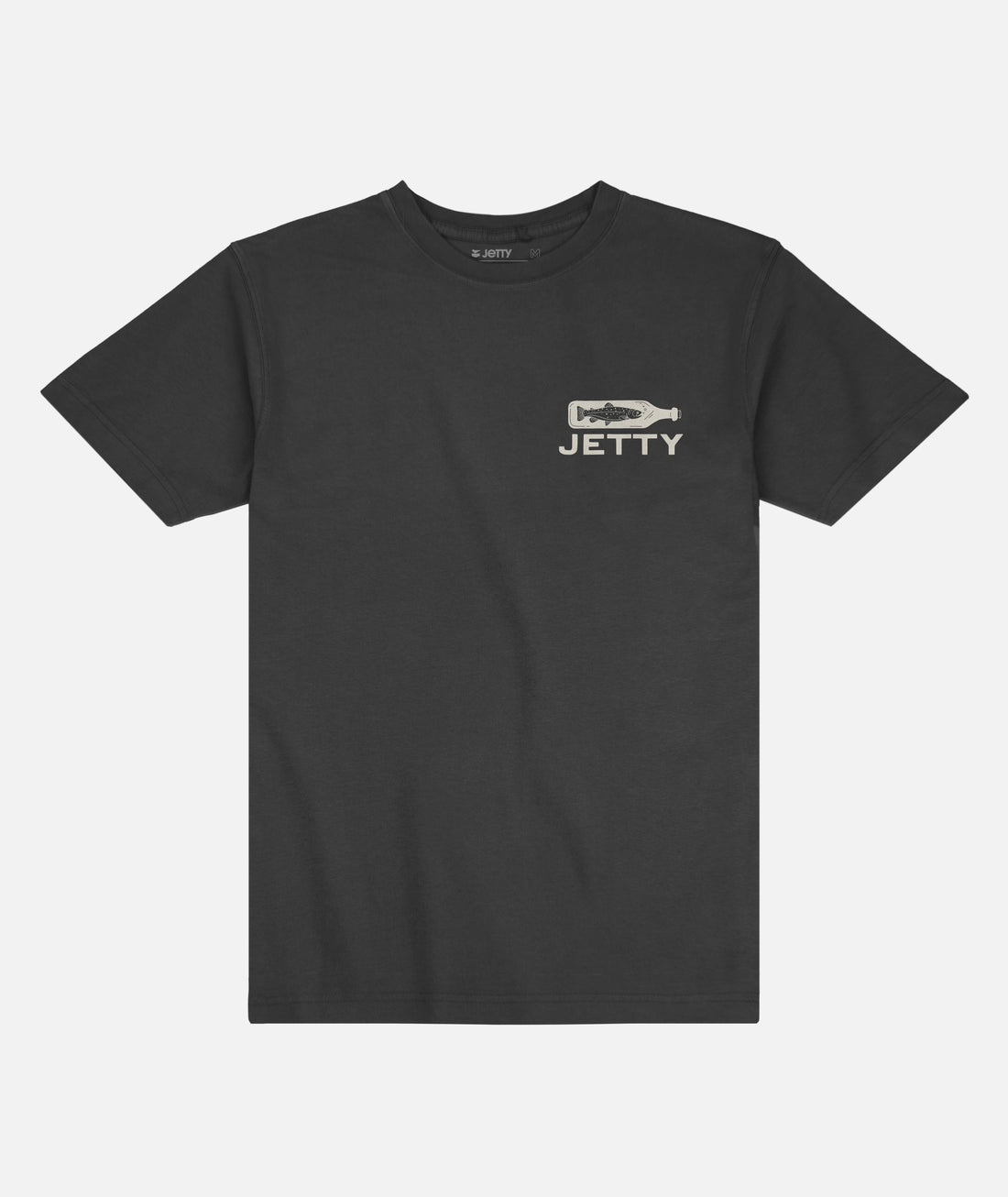 Jetty Bottle Service Tee Black M