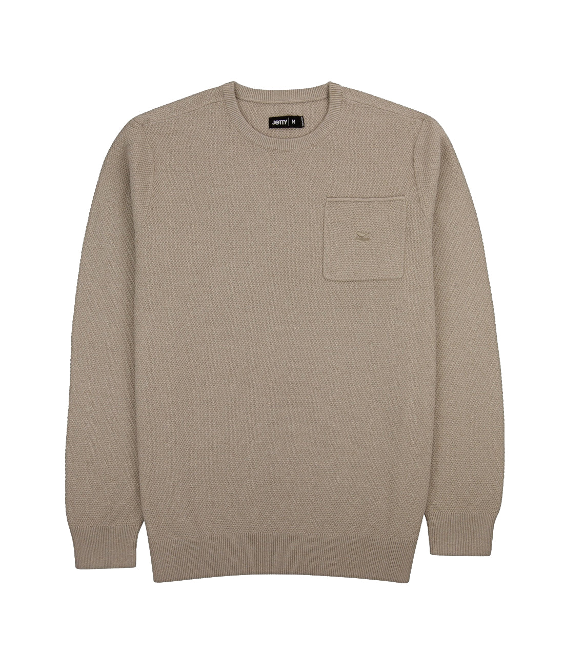Jetty Brine Sweater Tan XL