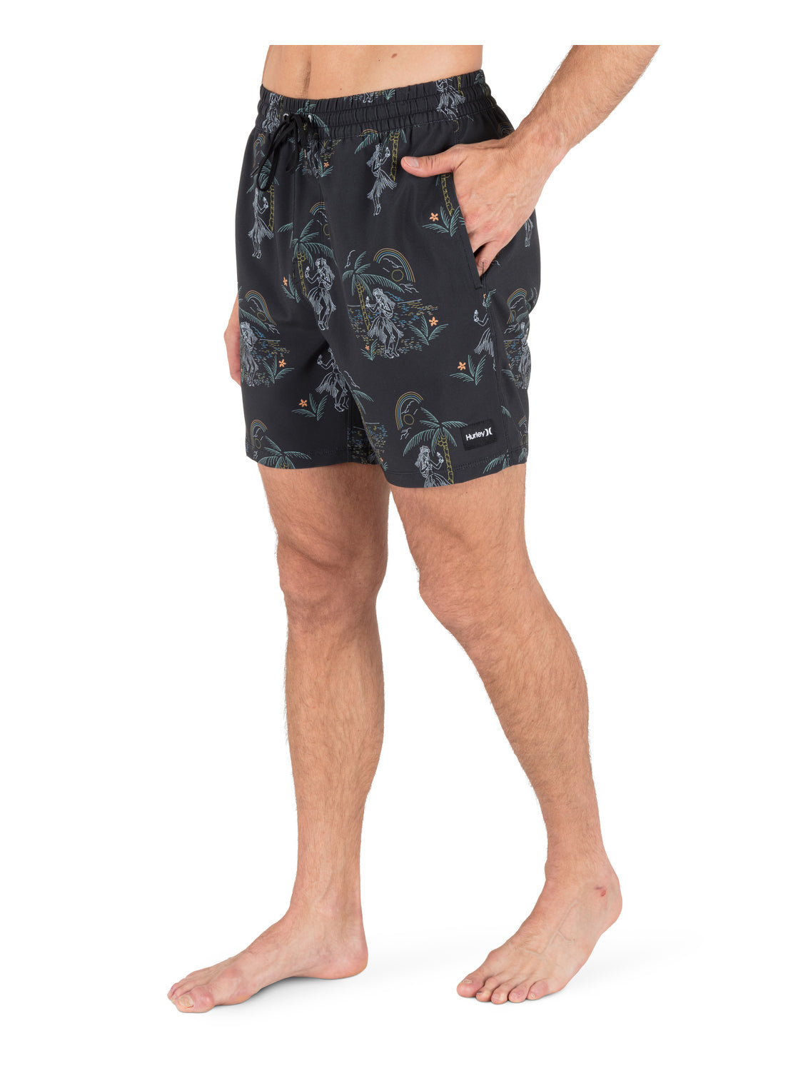 Hurley Cannonball Volley 17 020-BLACK MIXED XL