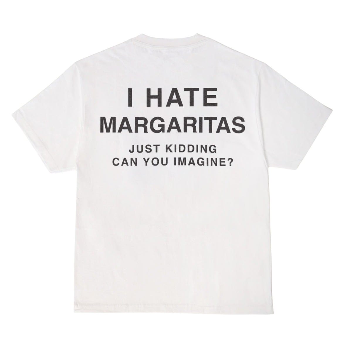 Motel Margarita I Hate Margs SS Tee White XXL