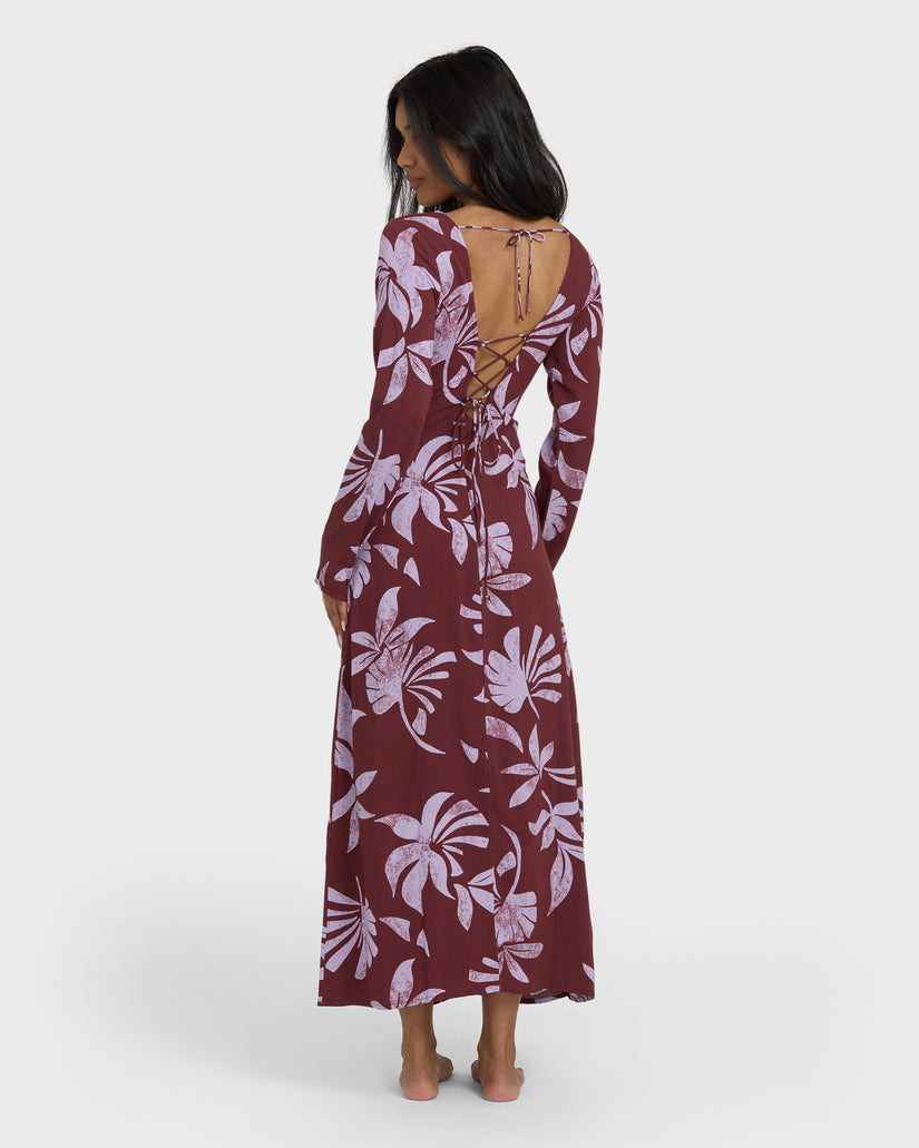 BILLABONG ROMANCE YOU MAXI DRESS PIN-PINKIE S