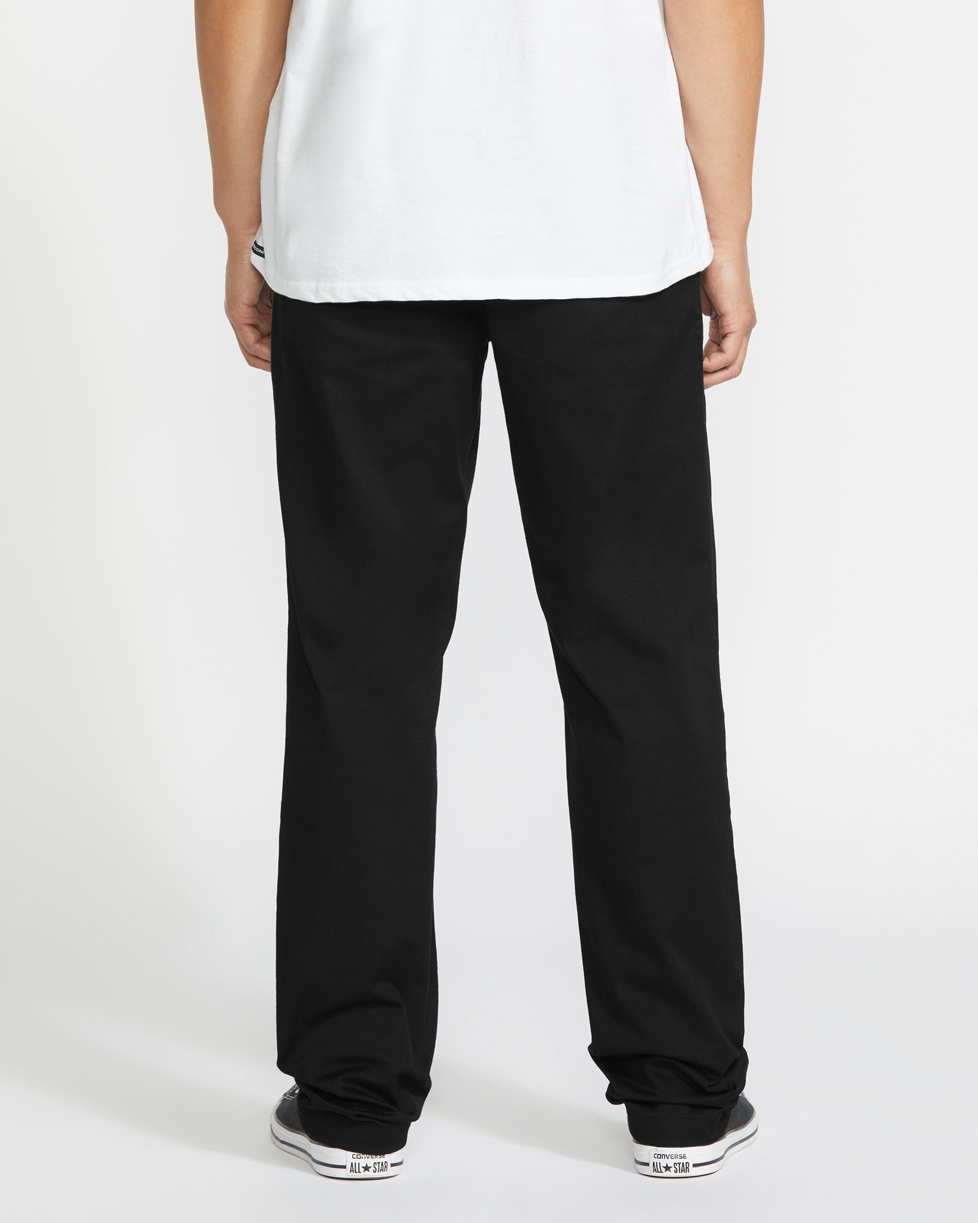 VOLCOM FRICKIN MODERN STRETCH CHINO BLK-BLACK 36