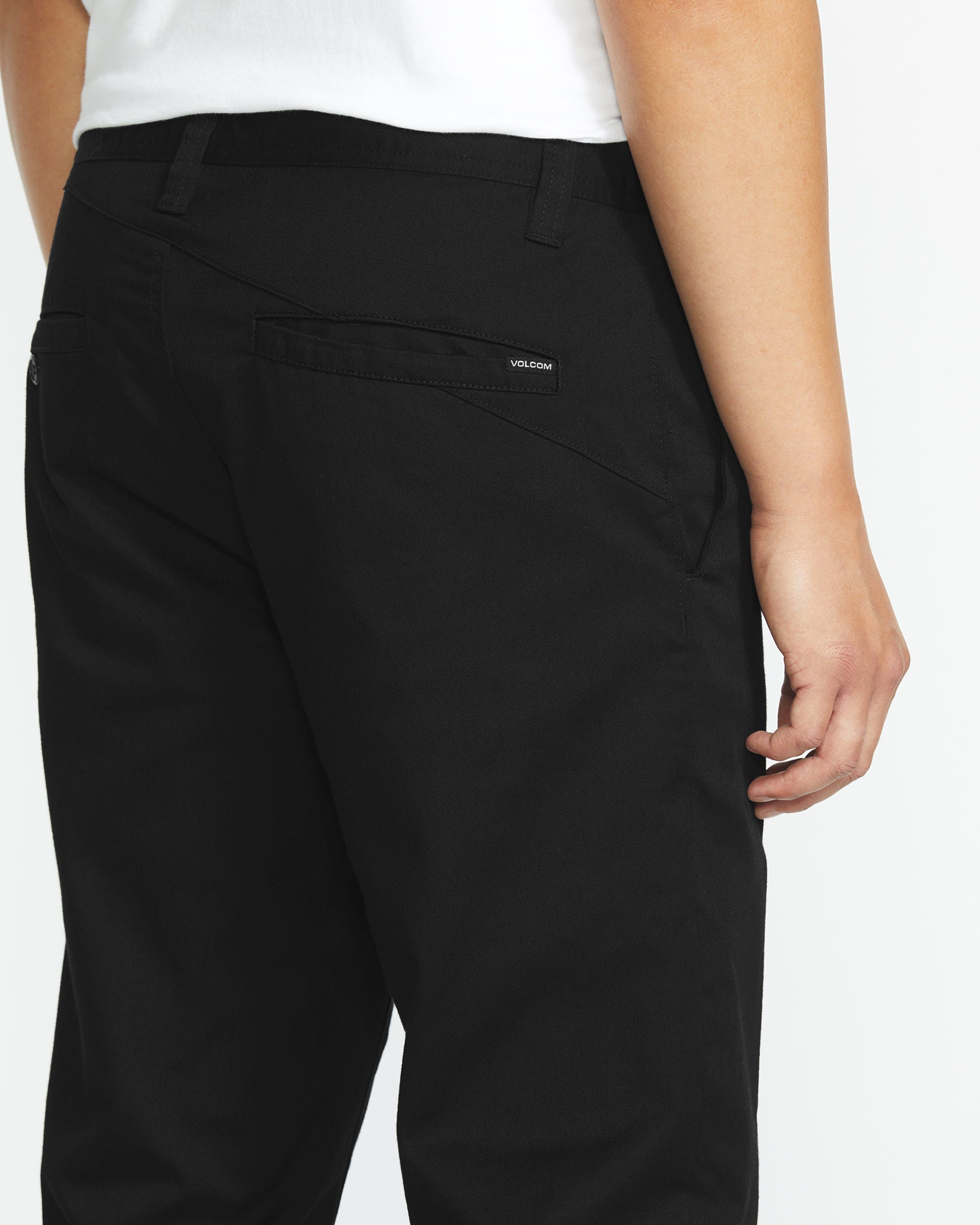 VOLCOM FRICKIN MODERN STRETCH CHINO BLK-BLACK 36