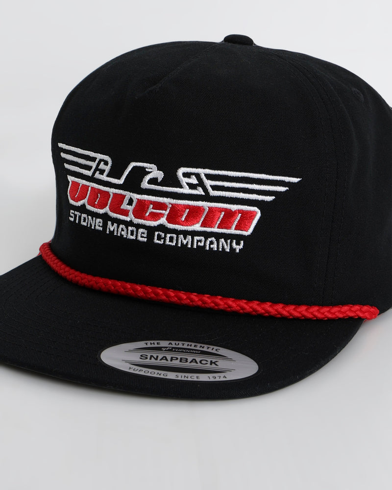 VOLCOM SWING SPEED ADJ HAT BLK-BLACK ONESZ