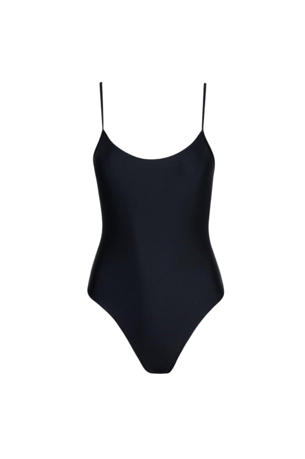 Rhythm Classic Minimal One Piece Swimsuit BLK-Black 2S
