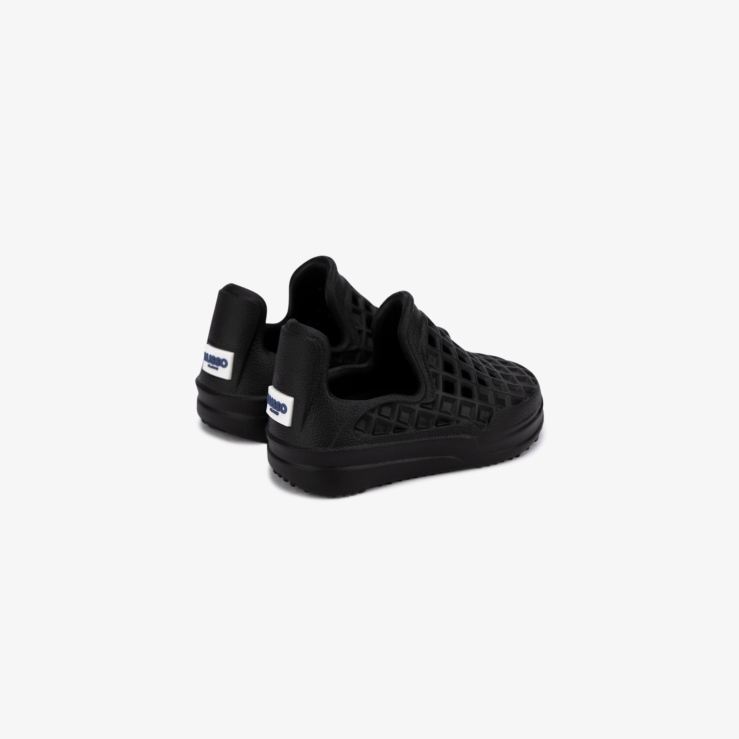 Lusso Cloud Scenario Kids Slip On JET-Jet Black C8