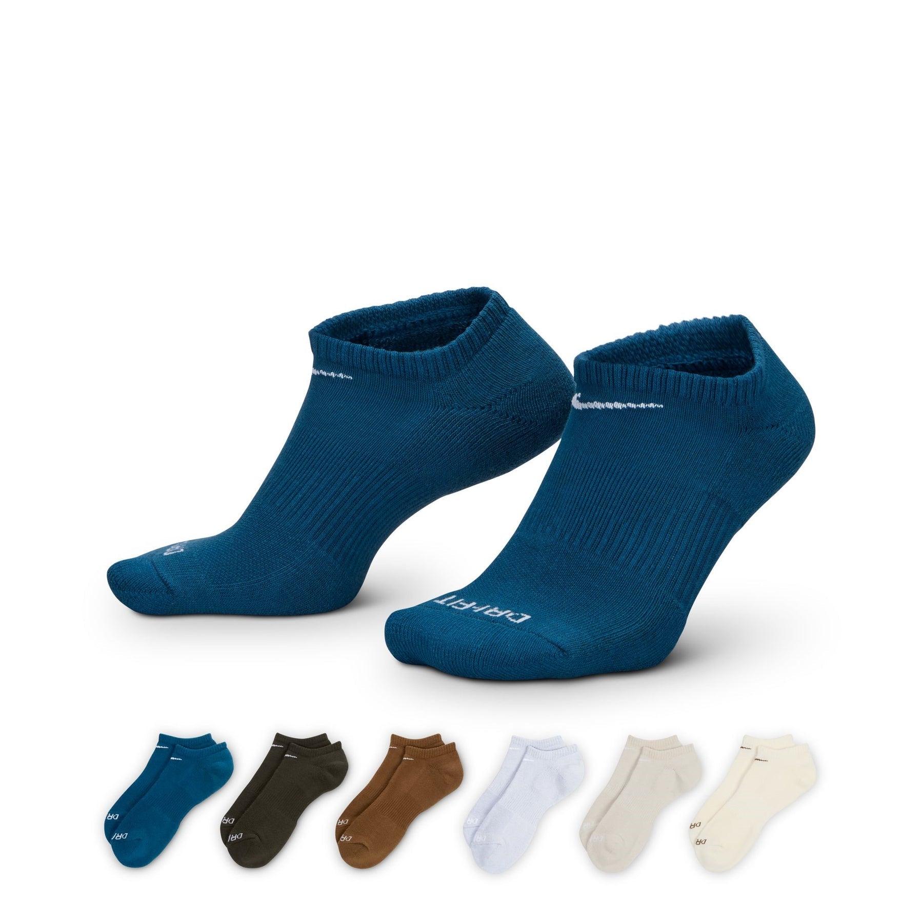 Nike Everyday Cushion No Show Socks 970-6pk L