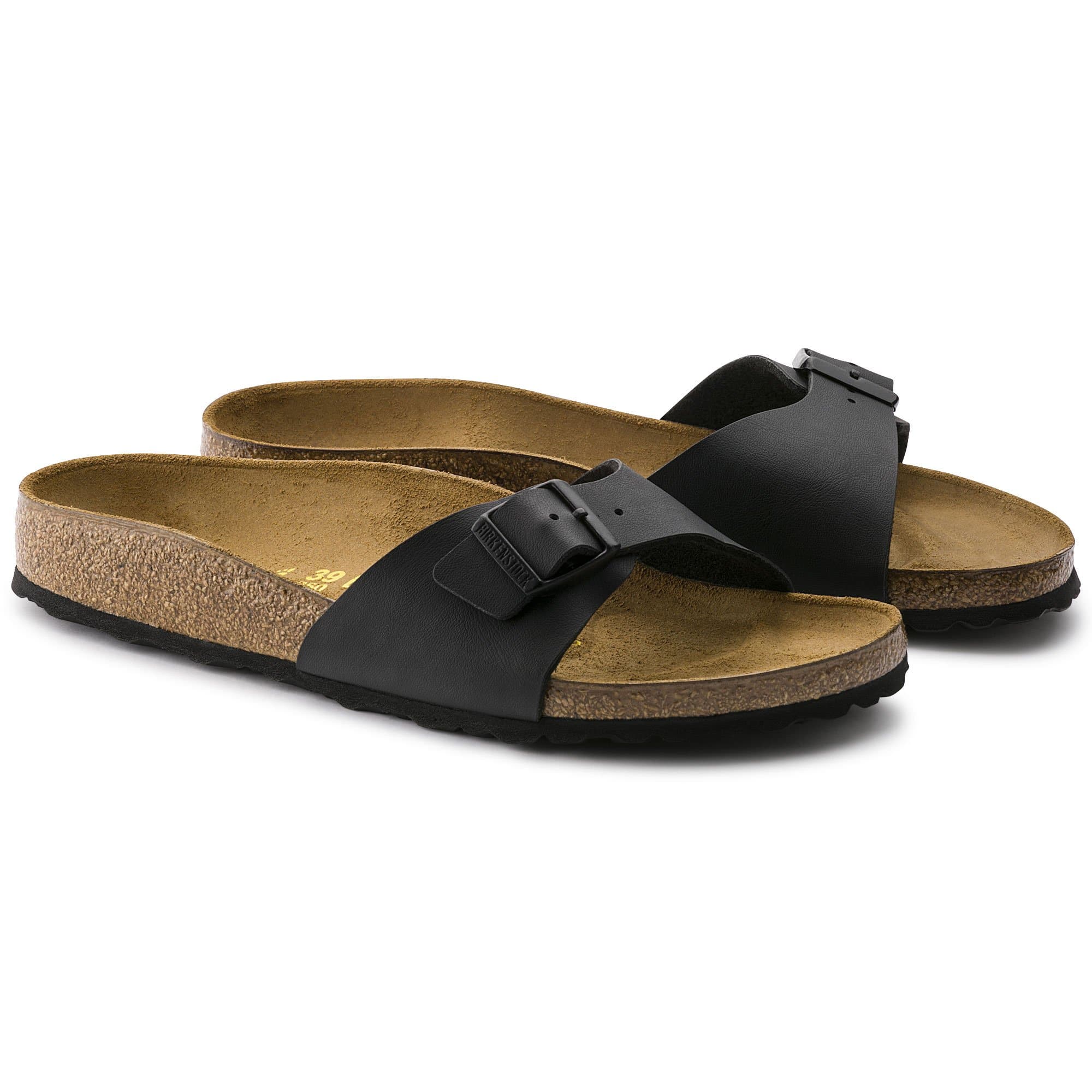 Birkenstock Madrid Womens Sandal Birko-Flor-Black 8