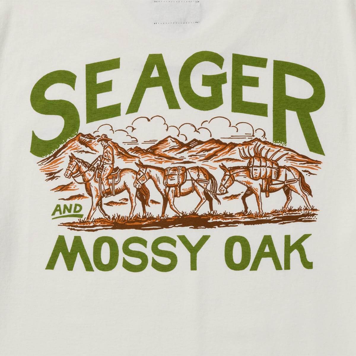 Seager Pack Out SS Tee VintageWhite M