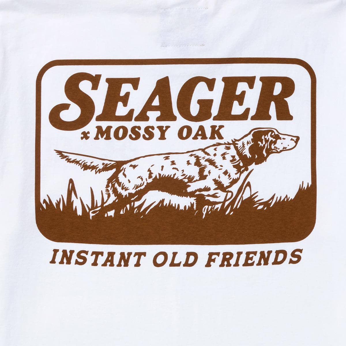 Seager Bird Dog SS Tee White M