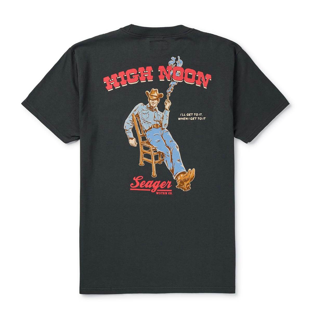 Seager High Noon SS Tee VintageBlack S