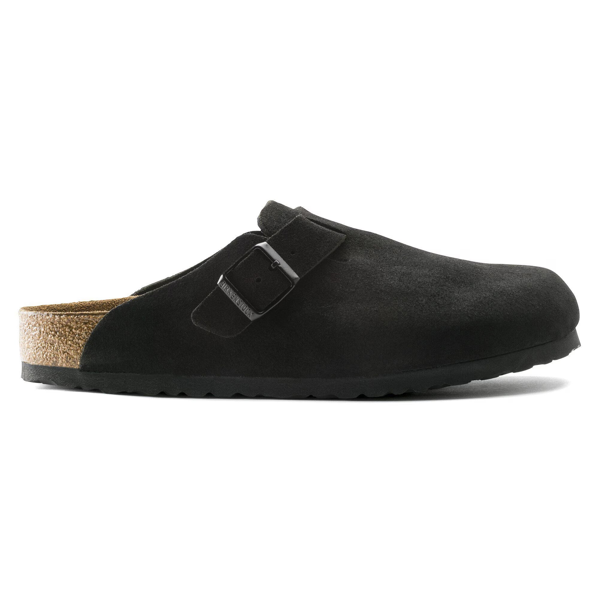 Birkenstock Boston Soft Footbed Mens Clog Black 10
